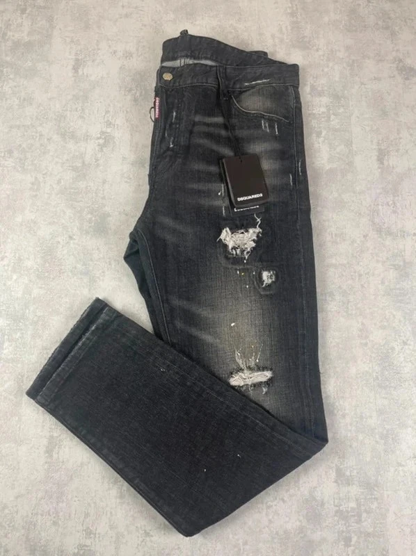🌸 Dsquared2 grey/black slim fit jeans Size 40/L 🌸 – photo 2